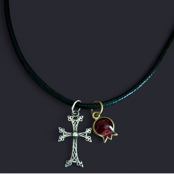 Silver Cross Necklace - Picture 1 of 4